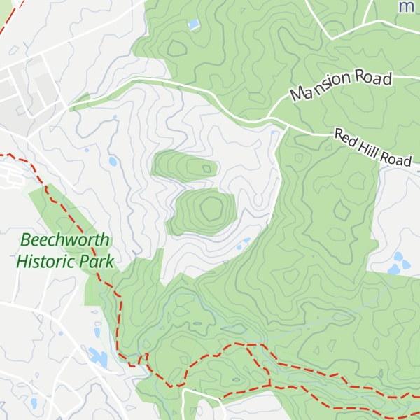 Map of Red Hill