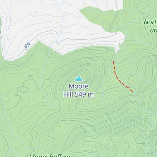 Map of Moore Hill
