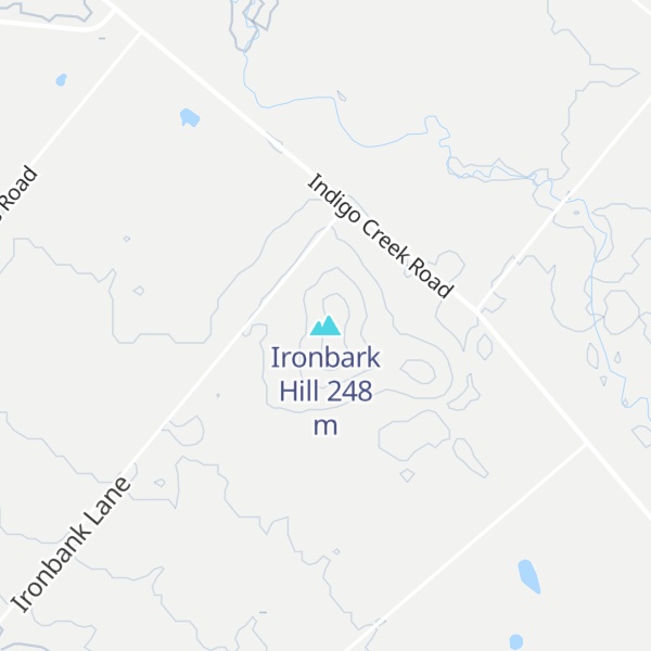 Map of Ironbark Hill