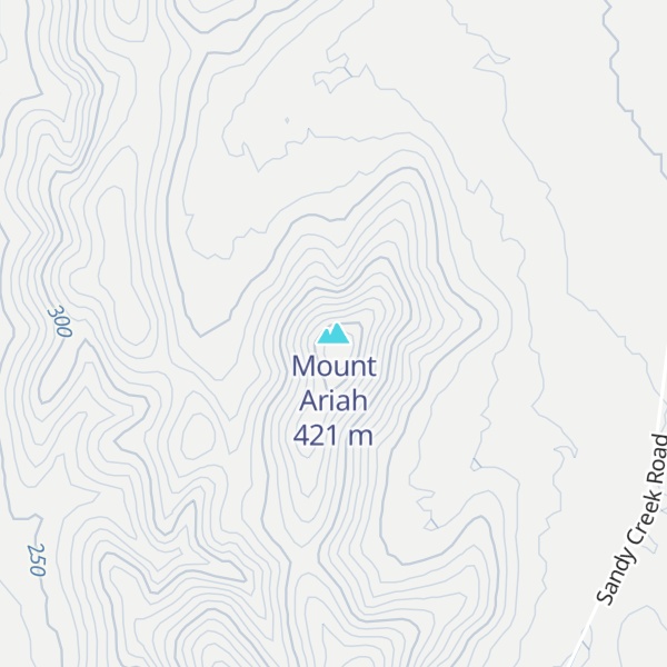 Map of Mount Ariah