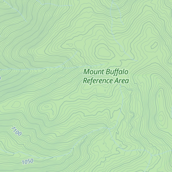 Map of Bald Hill Spur