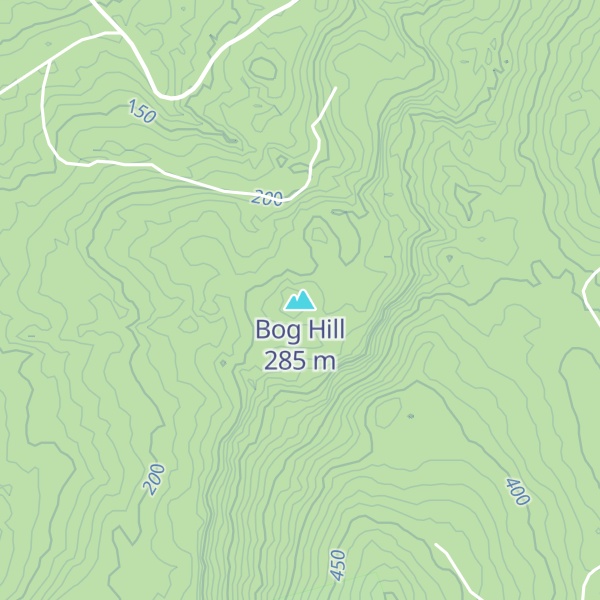 Map of Bog Hill