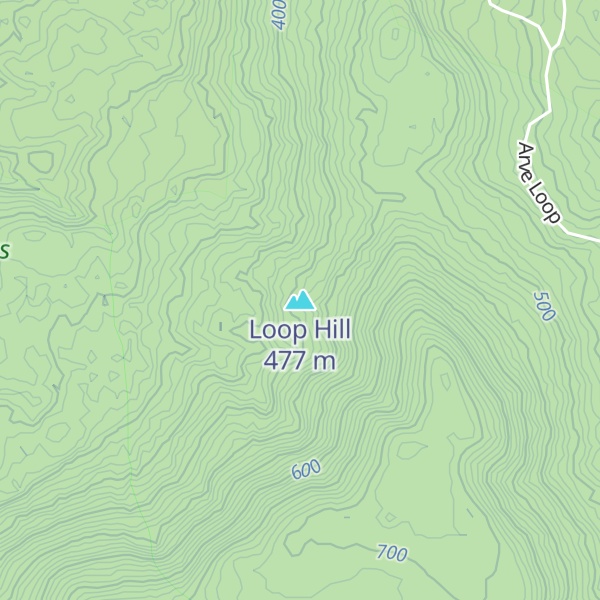 Map of Loop Hill
