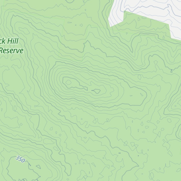 Map of Black Jack Hill