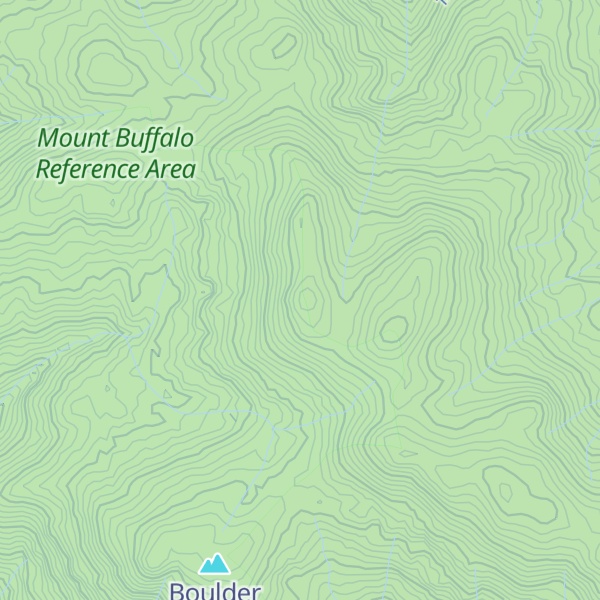 Map of Bald Hill