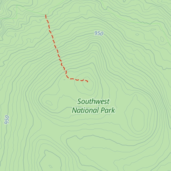 Map of Mount Styx