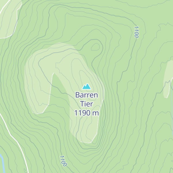 Map of Barren Tier