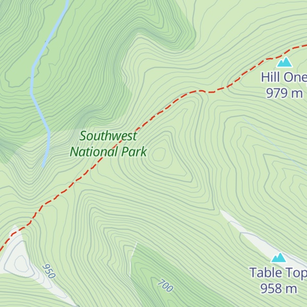 Map of Moonlight Ridge
