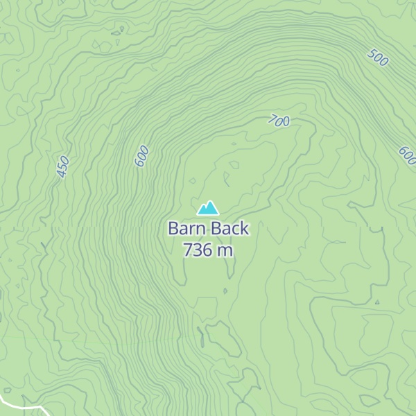 Map of Barn Back