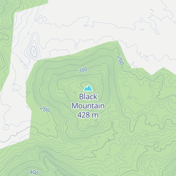 Map of Black Mountain