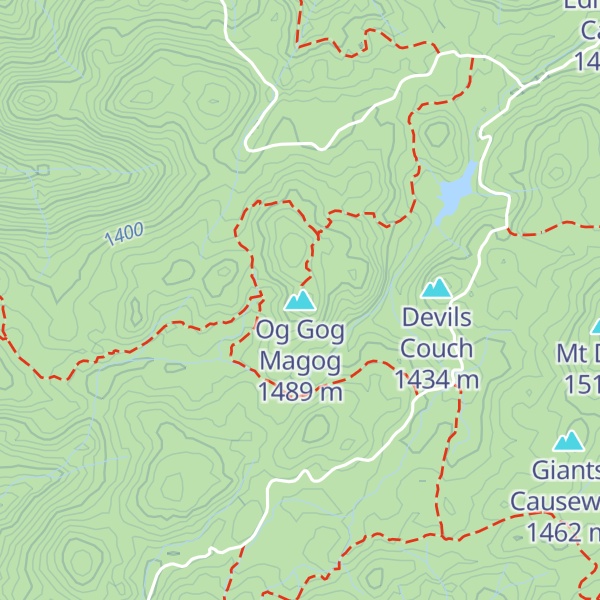 Map of Og Gog Magog