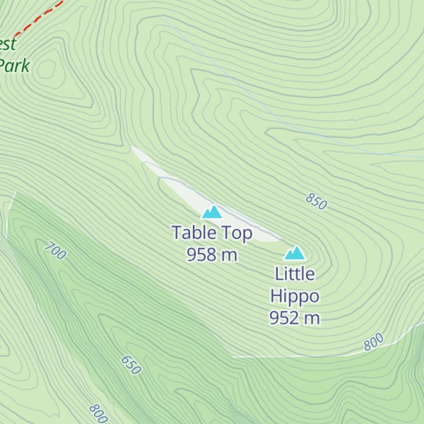 Map of Table Top