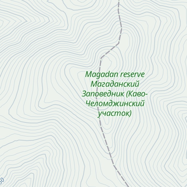 Map of Holodnaya Gora