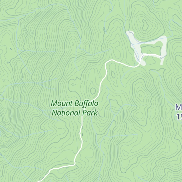 Map of Three Rock Peak