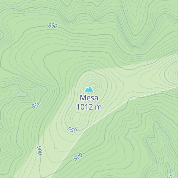 Map of Mesa