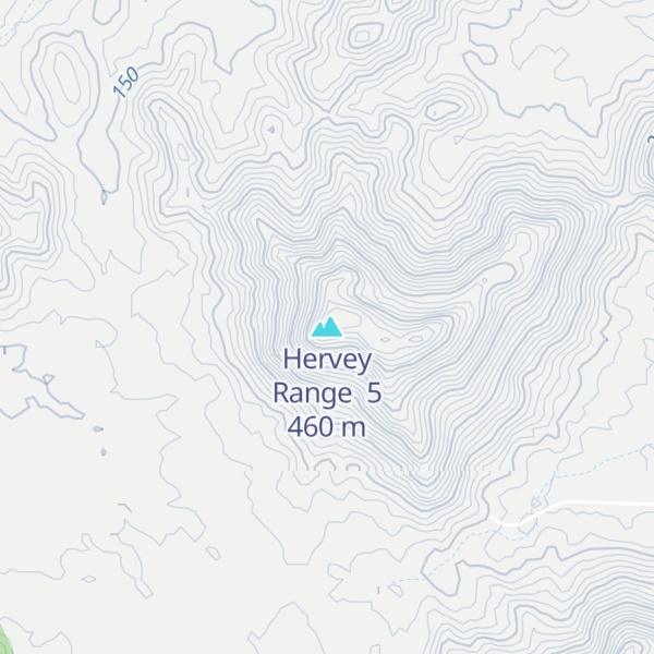 Map of Hervey Range  5