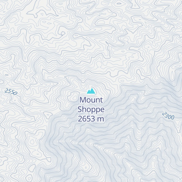 Map of Mount Shoppe