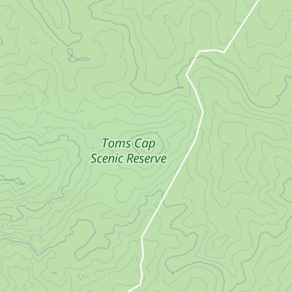 Map of Toms Cap
