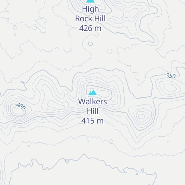 Map of Walkers Hill