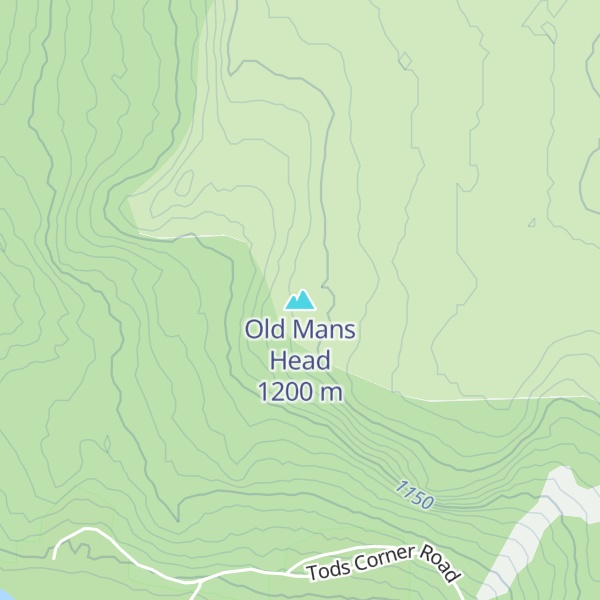 Map of Old Mans Head