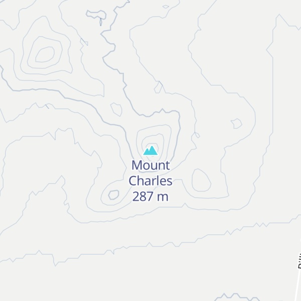 Map of Mount Charles