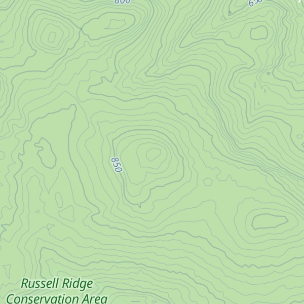 Map of Kemps Hill