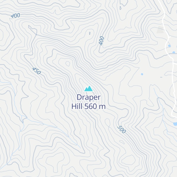 Map of Draper Hill