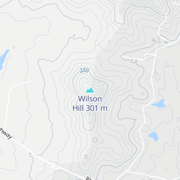 Map of Wilson Hill