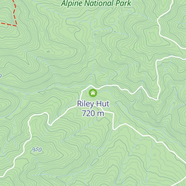 Map of Riley Hut