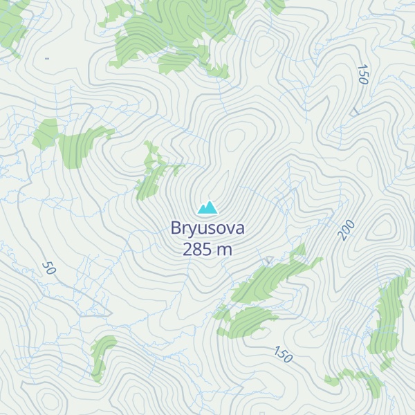 Map of Bryusova