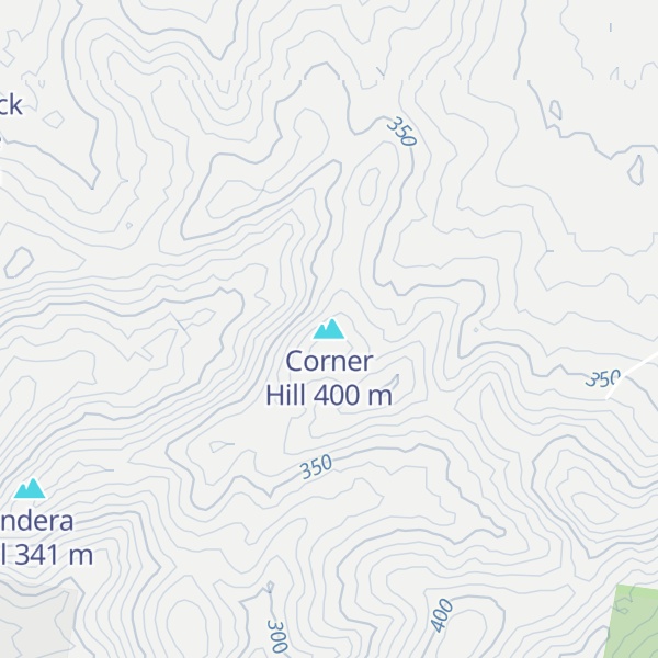 Map of Corner Hill