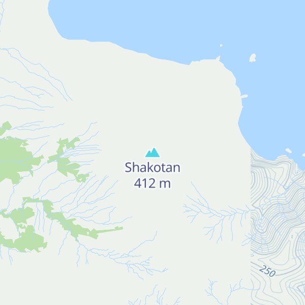 Map of Shakotan