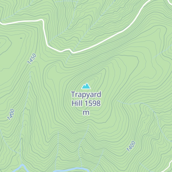 Map of Trapyard Hill