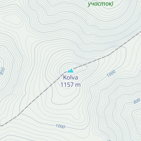 Map of Kolva