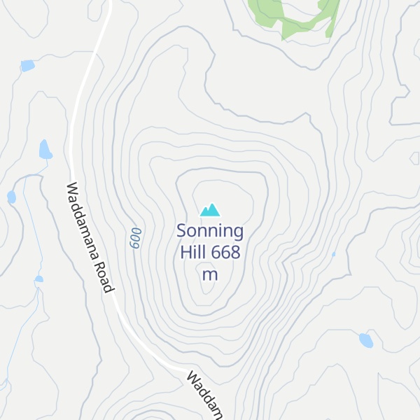 Map of Sonning Hill