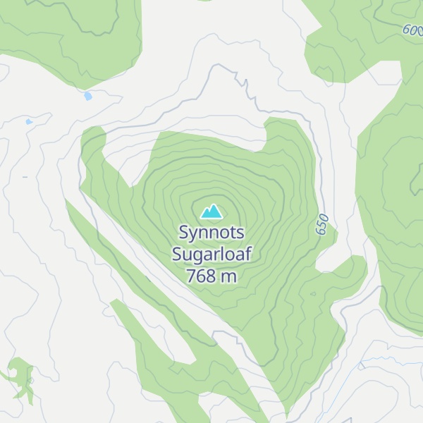 Map of Synnots Sugarloaf