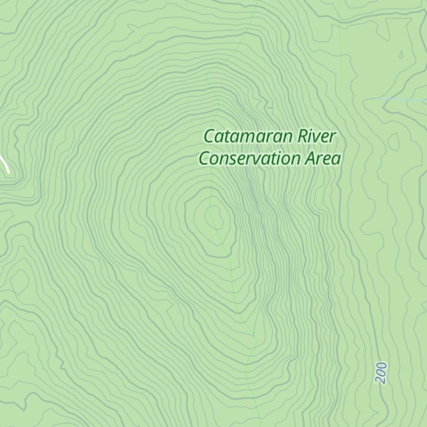 Map of Lune Sugarloaf