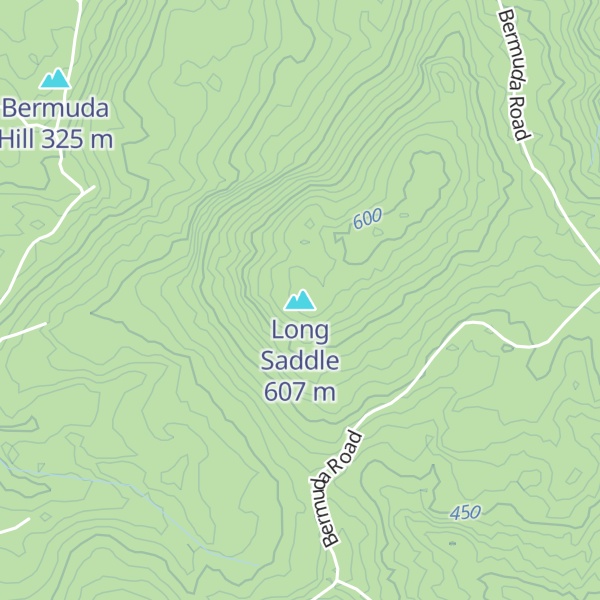 Map of Long Saddle