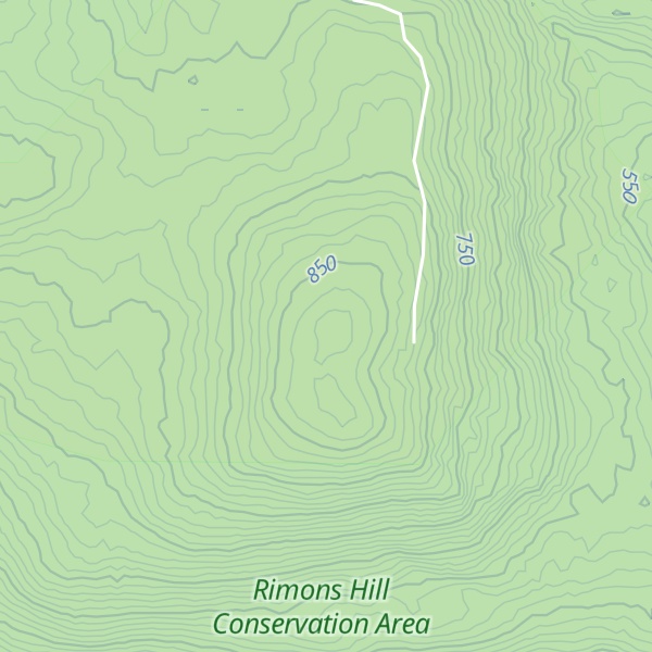 Map of Rimons Hill
