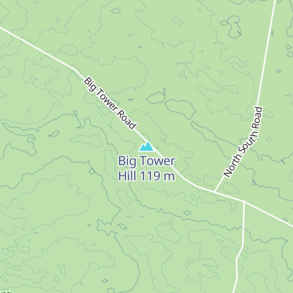 Map of Big Tower Hill