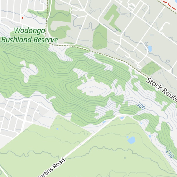 Map of Bears Hill