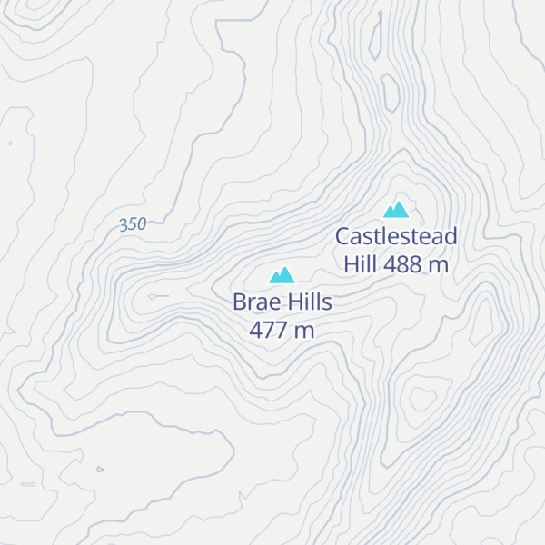 Map of Gerogery Range
