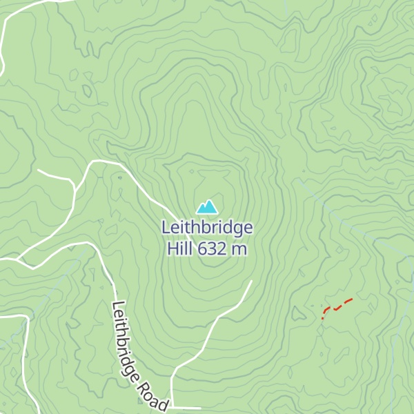 Map of Leithbridge Hill