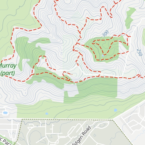 Map of Huon Hill