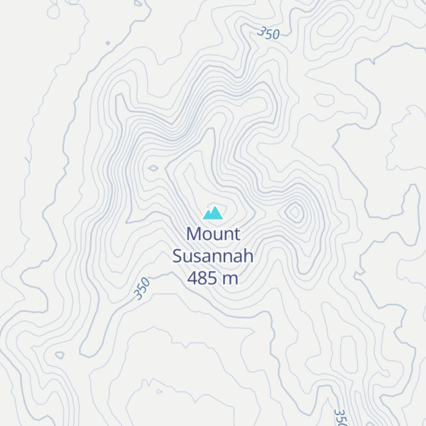 Map of Mount Susannah