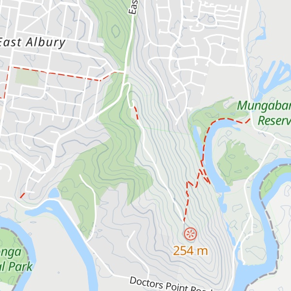 Map of Eastern Hill
