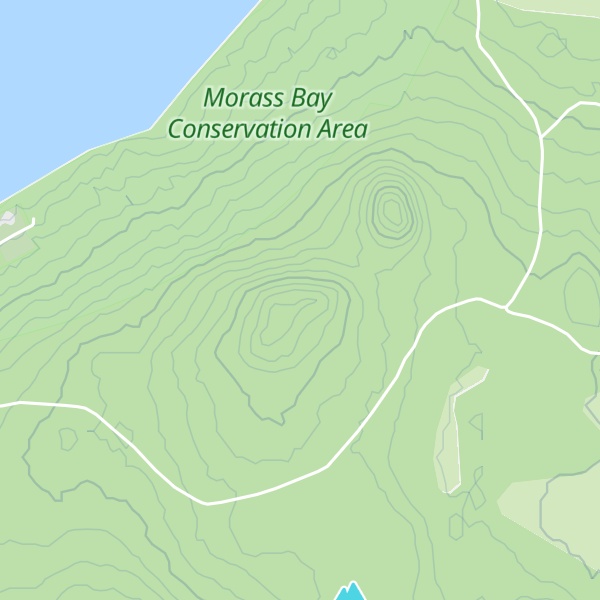 Map of Mount Penny West