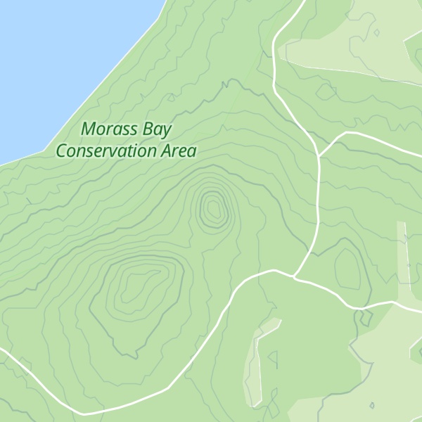 Map of Mt Halfpenny
