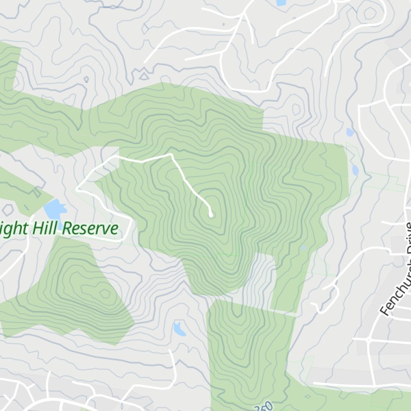 Map of One Tree Hill