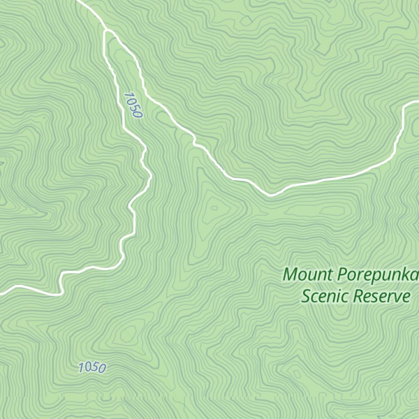 Map of Mount Porepunkah